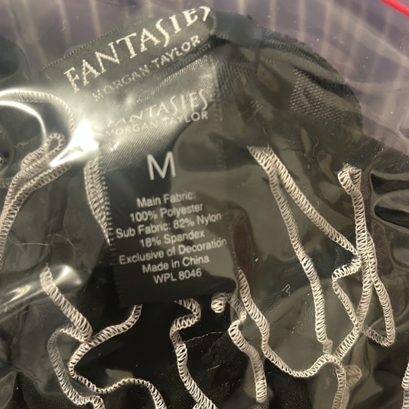 NWT Fantasies by Morgan Taylor babydoll slip w/thong. - Picture 9 of 9